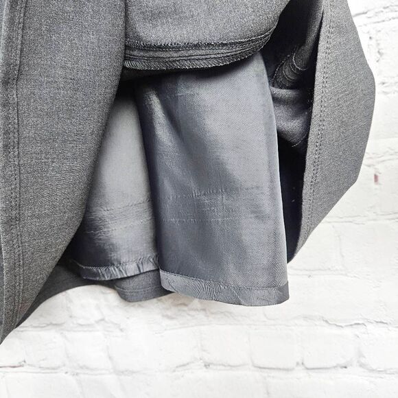 CALVIN KLEIN A Line Gray Business Career Sleeveless Midi Sheath Dress Size: 6 - Picture 5 of 7